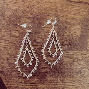 Kendra Scott Gold Alice drop earrings